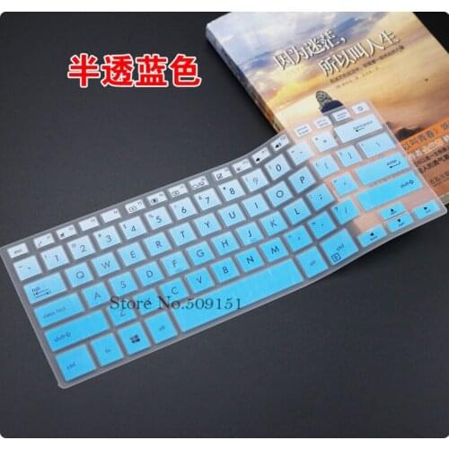 For Asus PU451L PU451 PU451LD PU404 TP401NA TP401CA TP410 P5440U E406SA A407U A407m A407 14 inch Keyboard Cover Protector Skin