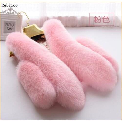 Winter Women Faux Fur Coats New Warm Slim Sleeveless Faux Fox Fur Vest Casual Jacket Female Elegant Black White Casaco