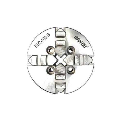 100 four-claw chuck hand tight 100 four-claw k02-100B homemade diy lathe positive and negative claw self-centering