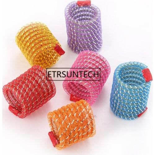 200pcs Cute Cat Toys Interactive Colors Spring Toys Pet Resilience Toys Cat Toy Lot Pet Products