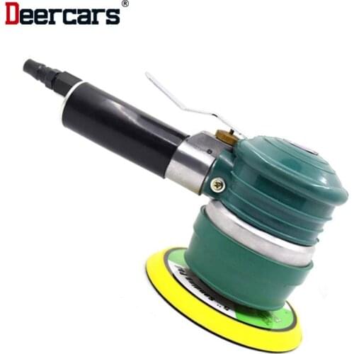 5 Or 6 Inch Heavy Pneumatic Sander Circular Air Sanding Machine Large Eccentric Grinder Polishing Sandpaper Tool