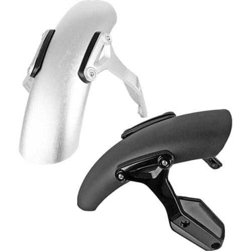 Aluminum Motorcycle Front Wheel Fender Mudguard Set with Brackets Black/Silver For BMW R NINE T R9T 2014 2015 2016 2017 2018