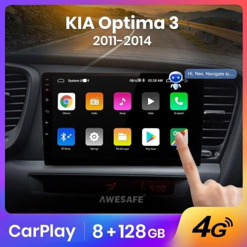 AWESAFE PX9 For Kia Optima 3 K5 2011 201 2013 2015 Car Radio Multimedia Video Player Navigation GPS No 2 din 2din DVD Android 10