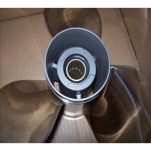 Free Shipping Stainless steel propeller for Yamaha Honda Hidea outboard motor 2 stroke 40-55HP,4 stroke 60HP 13 inch 11 1/8*13-G