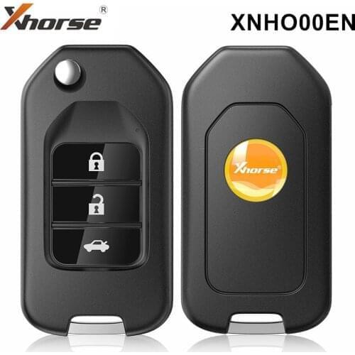 XHORSE XNHO00EN for Honda Wireless Universal Remote Key Fob 3 Button for VVDI Key Tool VVDI2 English Version with Pin