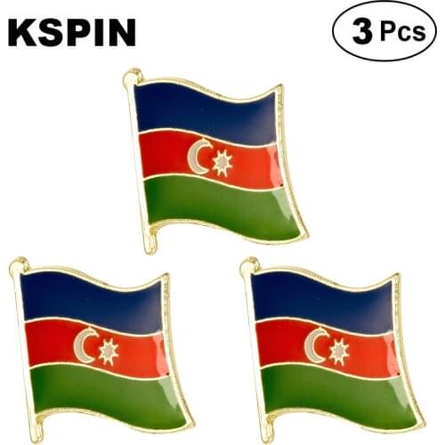 Azerbaijan Lapel Pin Brooches Pins Flag badge Brooch Badges