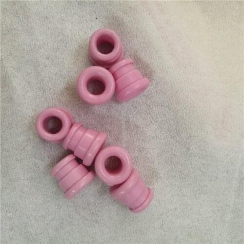 Card Slot Porcelain Eye 7.5*3.5*8 Wire Device Alumina Porcelain Ceramic Cap Wire Device Wear-resistant Porcelain Hole 3.5MM