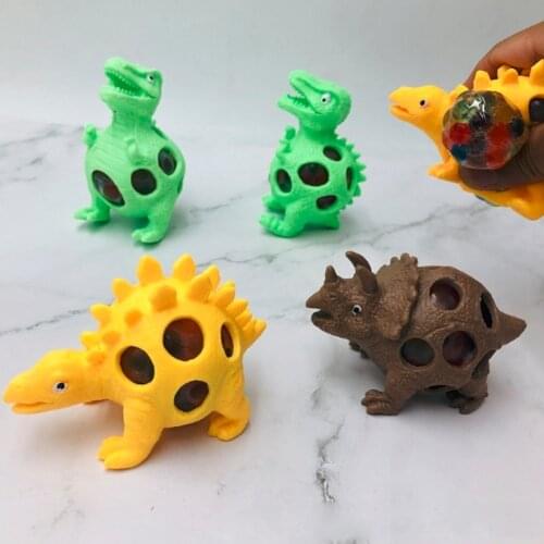 Creative New Tricky Dinosaur Squeeze Toys For Children adult Vented Grape Ball Pinch Decompression Antistress Squishy Toy