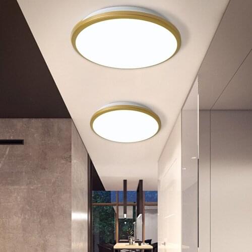 12W 18W 24W 36W Round Led Ceiling Light Flush Mount Kitchen Bathroom Down Lamp Energy Saving Lighting Wall Lamp Panel Downlight