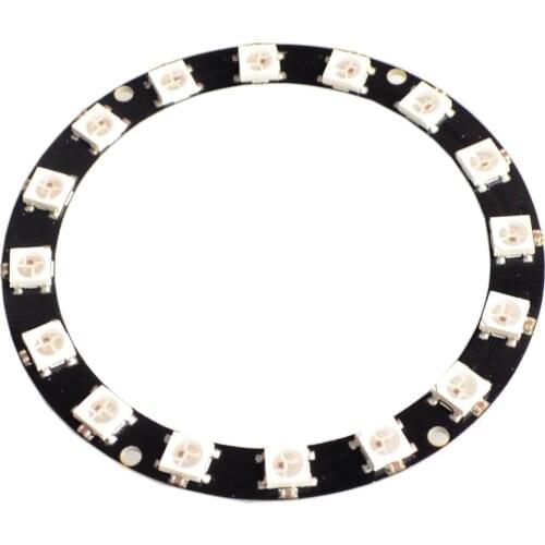 16 Bits 16 X WS2812 5050 RGB LED Ring Lamp Light with Integrated Drivers
