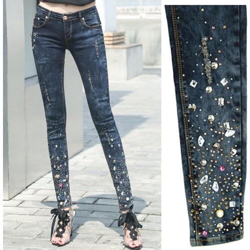 XDNWQQMZDXLHJ Women's Skinny Jeans