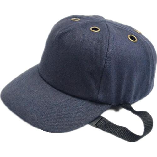 Bump Cap Work Safety Helmet ABS Inner Shell Baseball Hat Style Protective Hard Hat for Workwear Head Protection Top 6 Holes