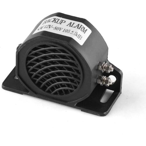 105dB Decibel 12V Backup Siren Beeper Buzzer Sound Warning Alarm Car Truck Vehicle Horn For Vehicle Reversing Reminders