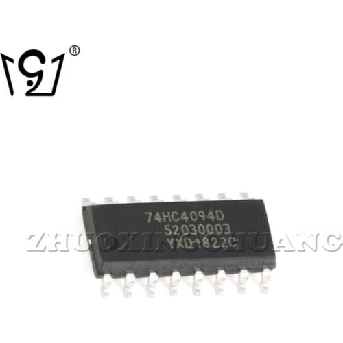 20PCS 74HC4094D,653 SOIC-16 8-stage shift and memory bus register
