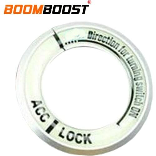 For T/oyota V/ios c/orolla C/amry h/ighlander Luminous Key Ring DecorationIgnition Switch Cover Circle Sticker Car Styling