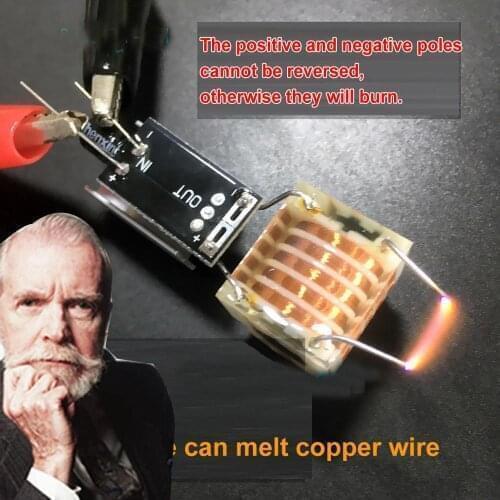 Dykb 20KV High Voltage Transformer Ignition Coil Inverter Driver Board Fume purifier negative ion generator DC 5V~15V 12V