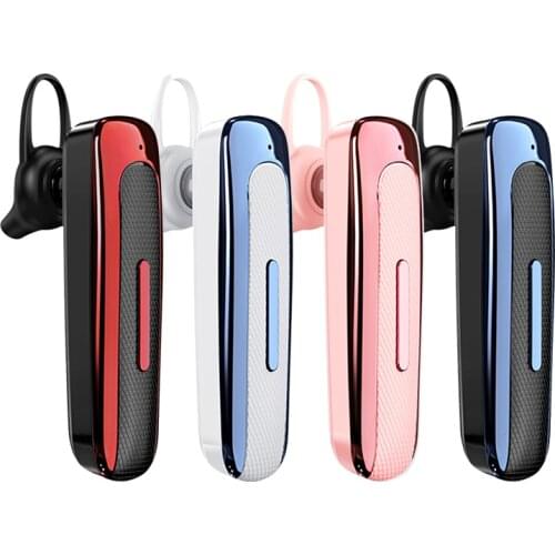 E1 IPX5 Waterproof Intelligent Noise Reduction Handsfree Business Blue-tooth Headphone Wireless Earphone Stereo Ear Hook Headset
