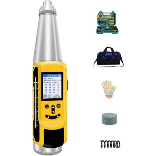 HD-225D Digital Rebound Hammer Portable Concrete Strength Tester Resiliometer Test Equipment Concrete Nondestructive Instrument