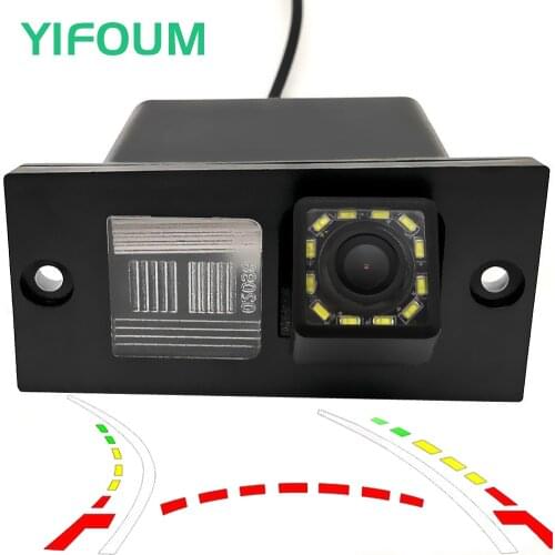 YIFOUM Dynamic Trajectory Tracks Car Rear View Camera For Hyundai H1 H-1 TQ Cargo Travel i800 iMax iLoad H300 H100 Grand Starex