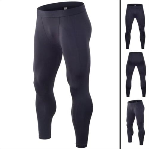 Compression Pants Men Sport Tights Leggings Mens for Man Mens Running Gym Sports Fitness Quick Dry Fit Workout Pants