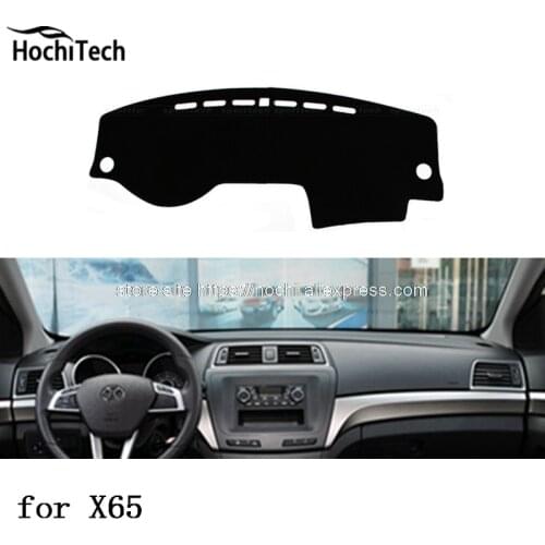 For Baic X65 dashboard mat Protective pad Shade Cushion Photophobism Pad car styling accessories