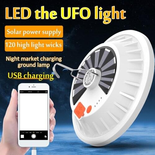 60W Rechargeable LED Bulb Lamp Remote Control Solar Charge Lantern Portable Emergency Night Market Light Outdoor Camping Home