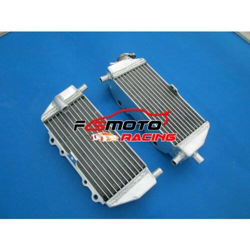 Left & Right Side Aluminum Radiator For Kawasaki KX125 KX250 KX 125/250 1994 - 2005 L1-4/M3/M2 2004 2002 2001 2000 99 98 97 96