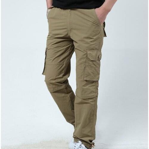 Mens Outdoor Casual Pants Detachable Shorts Multi-pockets Climbing Camping Fishing Hiking Trousers Pantalon Tactico Hombre