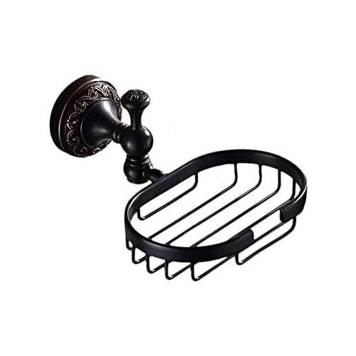 Wall Mounted Bathroom Bath Shower Soap Aluminium Holder Dish Square Basket