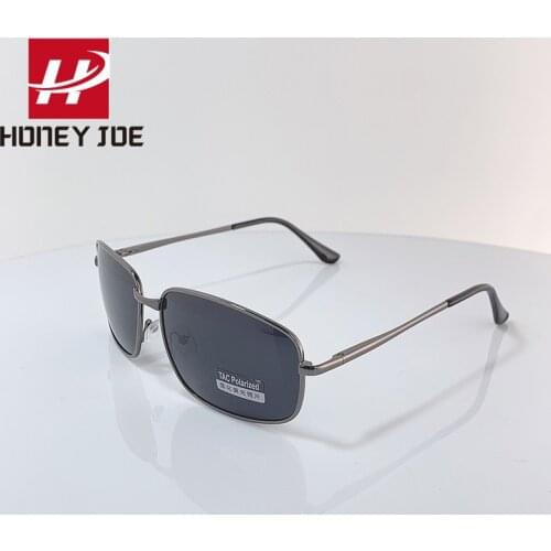 Vintage Mens Polarized Sunglasses Brand Designer Square Classic Sun glasses for Men Women Driving Fishing Eyewear Shades UV400