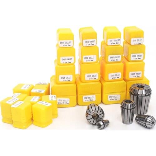 1pcs ER20 1-13mm spring collet chuck precision 0.015mm for CNC Milling Lathe Tool spindle motor