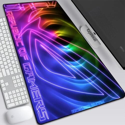 Speed PC Mousepad ROG Gaming Mats Mouse Pad 900x400 Desk Mat Gamer Mice Mat Custom tapis souris Gamer Accessories XXL DIY Carpet