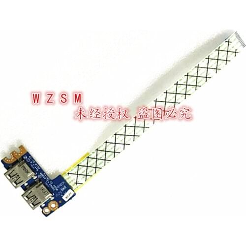 1PCS-10PCS NEW Original F0R HP Pavilion 14-G 14-R 240 245 246 G3 Laptop USB Board with Cable LS-A996P