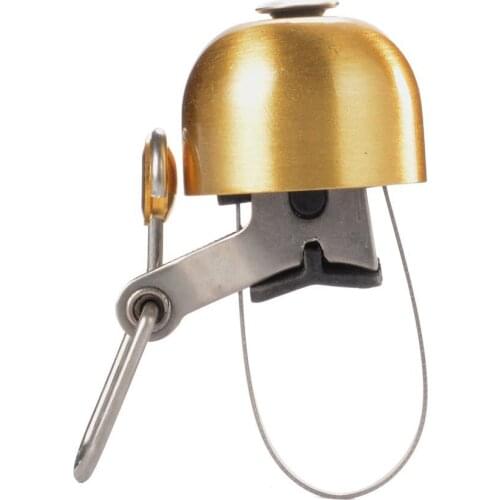 Bike Vintage Brass Bell Bicycle Road Mountain Cycling Retro Copper Metal Ring Classic Horn Nice Loud Tone Speaker Accessories