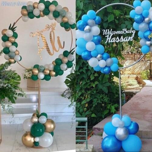 163x73cm Circle Balloon Arch Frame Balloons Stand Holder Kit Wedding decorations 1 Set
