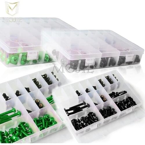 For Kawasaki GPZ1100 GPZ500S/EX500/R NINJA GPZ900R GTR 1400 1000 CONCOURS ZG1000 Motorcycle Windshield Body Fairing Bolts Screws