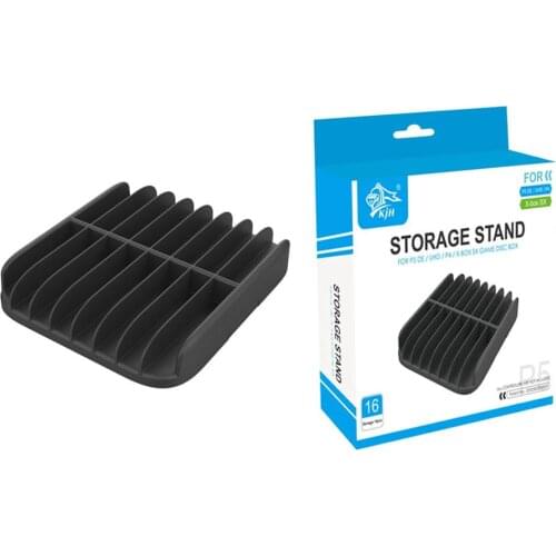 For Xbox Series X Game Disc Rack Storage Stand 16 Pcs Disc Storage Rack For PS5 DE UHD PS4 Game Card Box Storage Rack