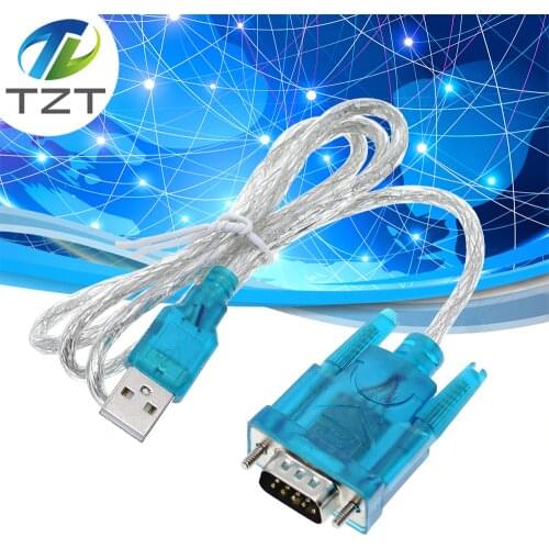 HL-340 New USB to RS232 COM Port Serial PDA 9 pin DB9 Cable Adapter support Windows7-64