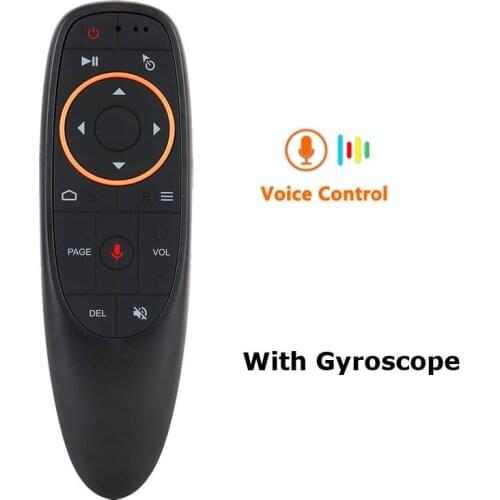 G10s Fly Air Mouse Mini Remote Control G10 Wireless 2.4GHz Gamepad For Android Tv Box With Voice Control For Gyro Sensing Game