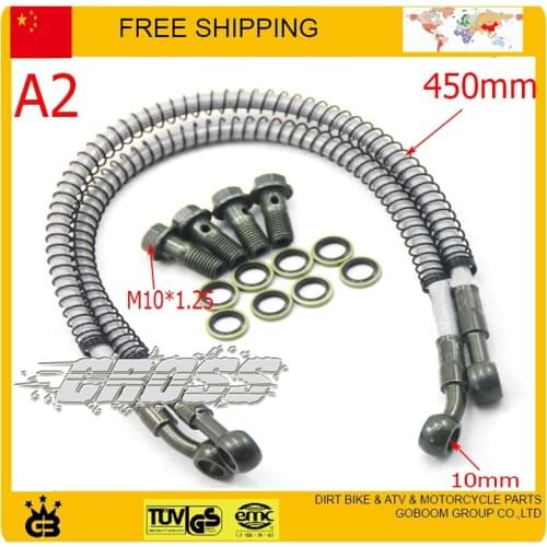 Modified KAYO xmotos dhz motorcycle radiator oil cooler hose pipe m10*1.25 125cc 140cc 150cc 160cc accessories free shipping