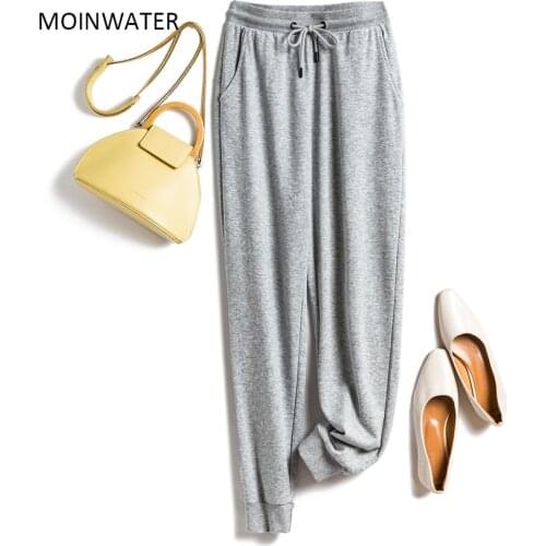 MOINWATER Women's Straight Trousers