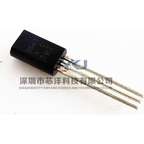 Xinyuan 50PCS/LOT 2SB647AC 2SB647A TO92 2SB647 TO-92L B647 Triode new and original