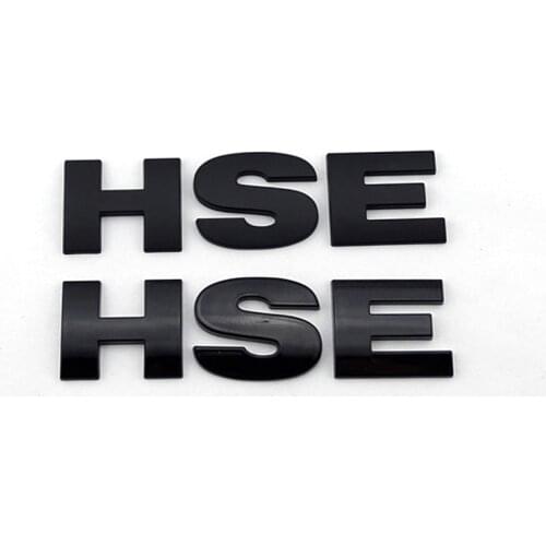 Freelander Letter Discovery sign badge Emblem HSE Car letter Sticker for Land Rover