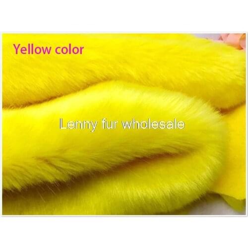 Pile 2cm Thicker Imitation rabbit fur plush fabric,Clothing shoes bag material,180cm*45cm(half yard)/pcs