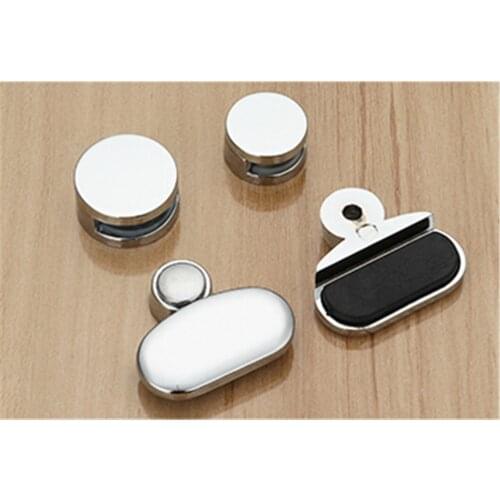 Advertising Plate Glass Clamp Fixed Clip Mirror Mirror Fixed Fitting Bathroom Mirror Glass Mirror Hinger Fixed Accessories