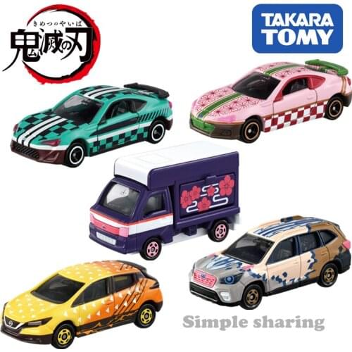Takara Tomy Dream Tomica Demon Slayer KIMETSU NO YAIBA Complete Hot Pop Kids Toys Motor Vehicle Diecast Metal Model