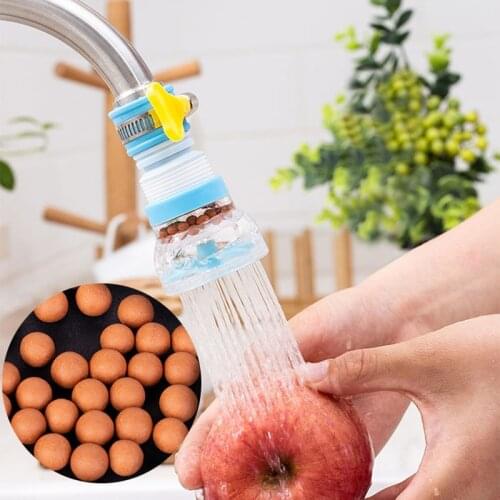 360° Rotatable Kitchen Faucet Spouts Tap Sprayers Head Durable Nozzle Filter Anti Splash Shower For Kitchen Bathroom Accessory