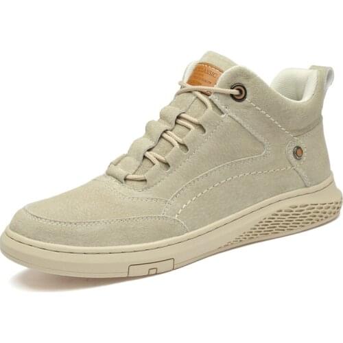 QUAOAR Brand Winter Genuine Leather Ankle Snow Men Boots With Fur Plush Warm Men Casual Boots High Quality Waterproof Boots