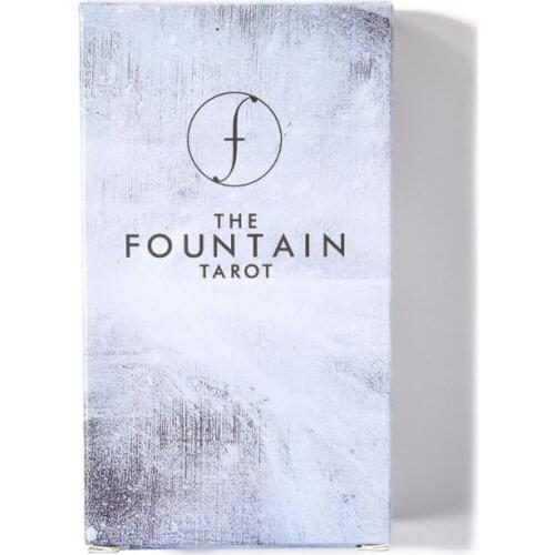 79pcs Cards The Fountain Tarot Illustrated Deck and Guidebook Family Party Board Game