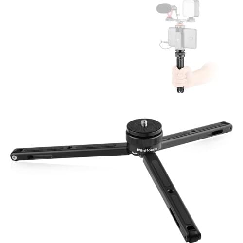 Aluminum Mini Foldable Table Tripod for Zhiyun Crane 2 Moza Air 2 Dji Ronin S SC RS2 Gimbal Extended Grip Tripod Tabletop Stand